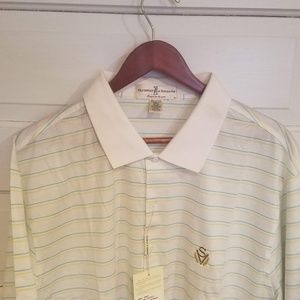 New Fairway & Greene Polo Golf Shirt Sage Valley